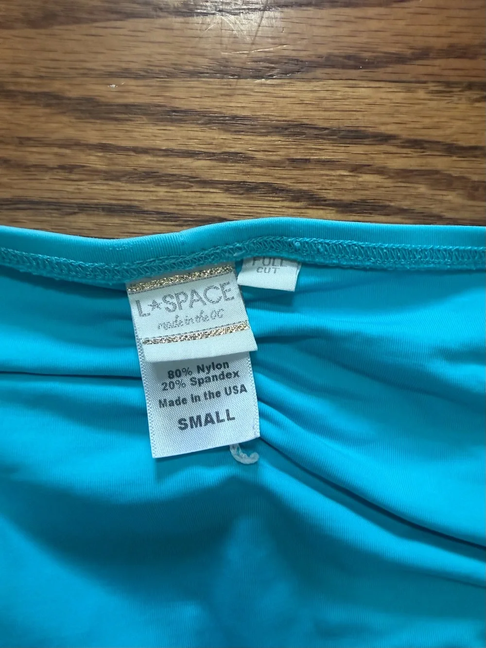 L*Space Blue Wrap Bikini Set XS/S